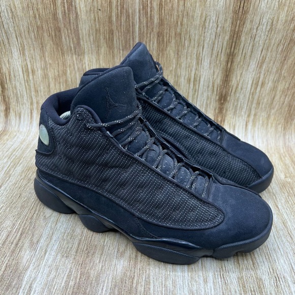 Nike Air Jordan 13 Retro Black Cat Men's Size 9 Sneakers Black Shoes 414571-011
